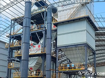 湖南湘乡150吨制砂楼项目