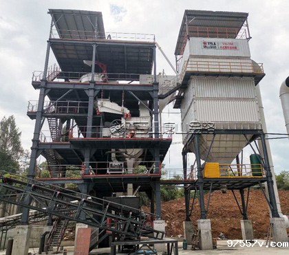 湖南娄底市时产150吨制砂生产线